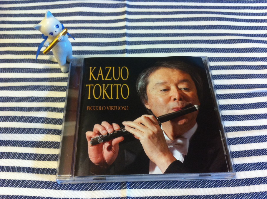 時任和夫老師（kazuo Tokito）2010年出版的CD，內容自巴洛克至二十世紀現代音樂，豐富多元，是我近幾年很喜歡的錄音之一。這片CD目前較難在台灣取得，不過有iTune版本供愛樂者視聽。